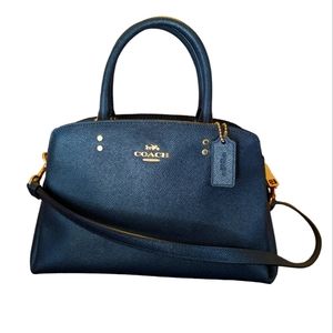 Coach Mini Lillie Carryall in Gold/Midnight Great condition